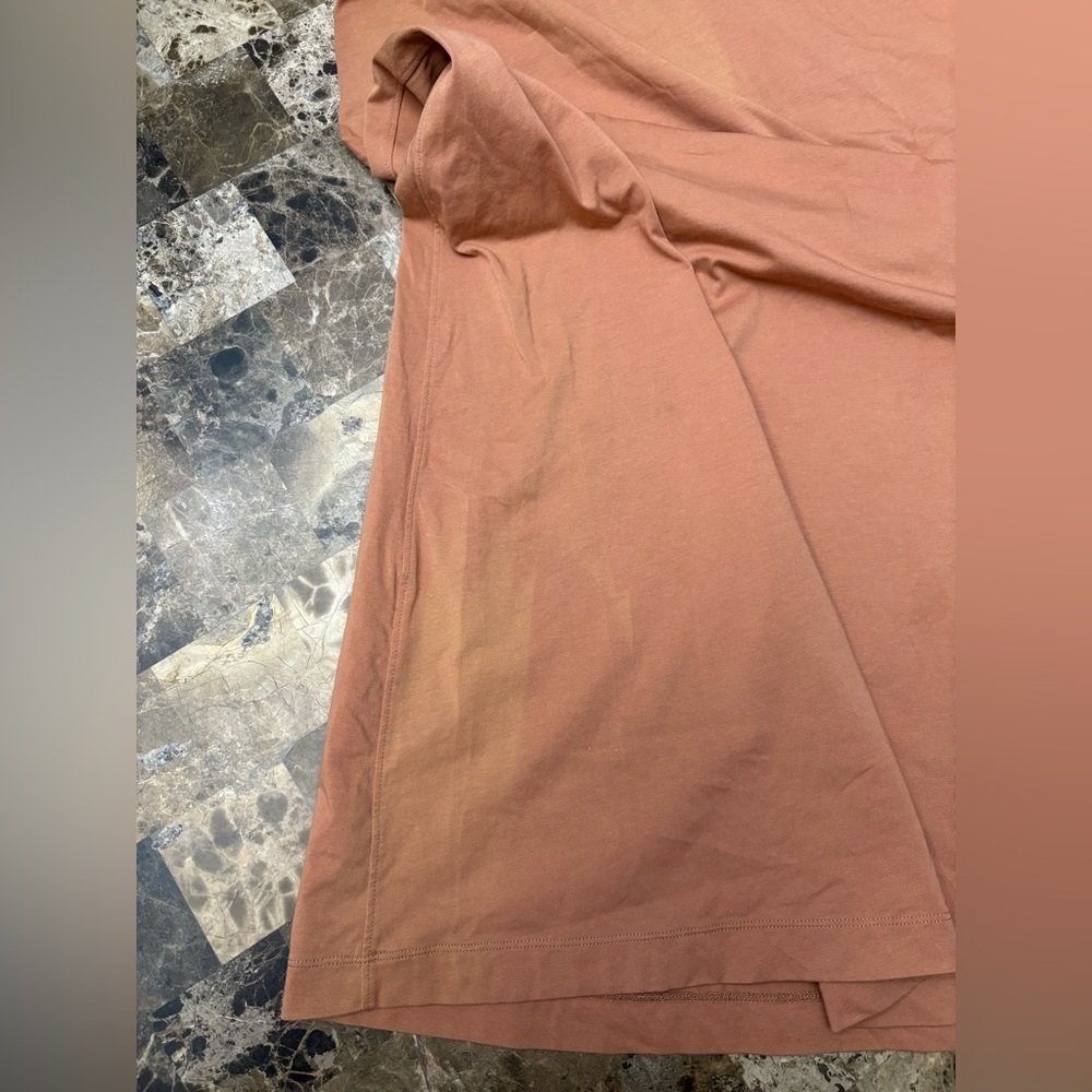 Uniqlo Brown Raglan Sleeve Midi Dress small - Picture 6 of 7